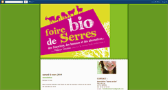 Desktop Screenshot of foirebiodeserres.blogspot.com