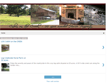 Tablet Screenshot of kydreamcabin.blogspot.com