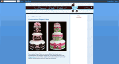 Desktop Screenshot of bouncinbabycakes-diapercakes.blogspot.com