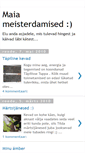 Mobile Screenshot of maiameisterdamised.blogspot.com
