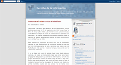 Desktop Screenshot of eciderecho.blogspot.com