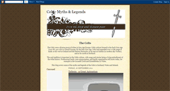 Desktop Screenshot of celticmyths.blogspot.com