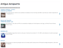 Tablet Screenshot of antiguoaeropuerto.blogspot.com