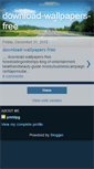Mobile Screenshot of download-wallpapers-free.blogspot.com