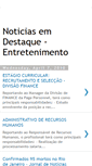 Mobile Screenshot of noticias-destaque-entretenimento.blogspot.com