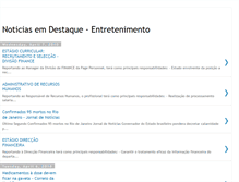 Tablet Screenshot of noticias-destaque-entretenimento.blogspot.com