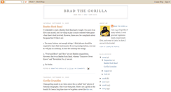 Desktop Screenshot of bradthegorilla.blogspot.com