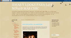 Desktop Screenshot of lookchic-infantil.blogspot.com