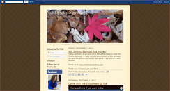 Desktop Screenshot of notstrictlyspiritual.blogspot.com