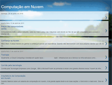 Tablet Screenshot of computacaonuvem.blogspot.com