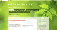Desktop Screenshot of medhayoga.blogspot.com