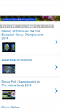 Mobile Screenshot of discus-aquarium-fish.blogspot.com