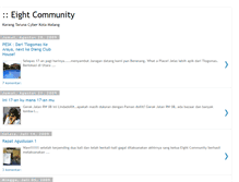 Tablet Screenshot of eightcommunity.blogspot.com