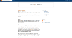Desktop Screenshot of itc493mccosker.blogspot.com