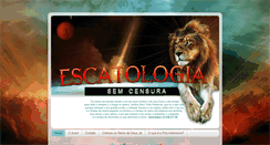 Desktop Screenshot of escatologiasemcensura.blogspot.com