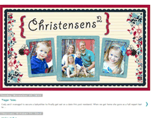 Tablet Screenshot of christensens2.blogspot.com