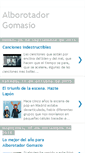 Mobile Screenshot of alborotadorgomasio.blogspot.com