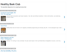 Tablet Screenshot of healthybookclub.blogspot.com