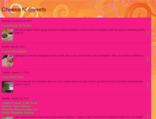 Tablet Screenshot of cheesensweets.blogspot.com