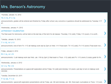 Tablet Screenshot of bensonastronomy.blogspot.com