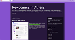 Desktop Screenshot of newcomersinathens.blogspot.com