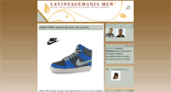 Desktop Screenshot of lavintagemaniamen.blogspot.com