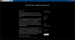 Desktop Screenshot of estudiostradicionales.blogspot.com