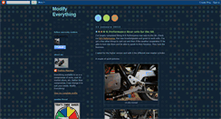 Desktop Screenshot of everythingshouldbemodifyed.blogspot.com