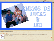 Tablet Screenshot of amigosdelucaseleo.blogspot.com