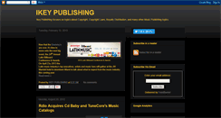 Desktop Screenshot of ikeypublishing.blogspot.com