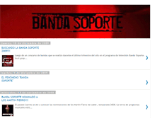 Tablet Screenshot of bandasoporte.blogspot.com