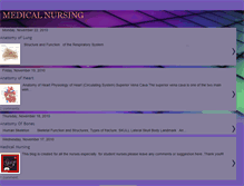 Tablet Screenshot of nursingmedic.blogspot.com