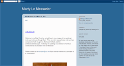 Desktop Screenshot of martylemessurier.blogspot.com
