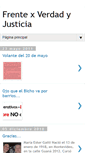 Mobile Screenshot of frentexverdadyjusticia.blogspot.com