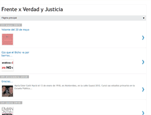 Tablet Screenshot of frentexverdadyjusticia.blogspot.com