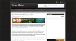 Desktop Screenshot of duniamalam79.blogspot.com