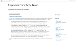 Desktop Screenshot of dispatchesfromturtleisland.blogspot.com