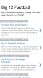 Mobile Screenshot of big12footballfan.blogspot.com