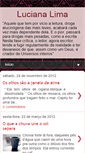 Mobile Screenshot of luucianalima.blogspot.com
