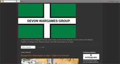 Desktop Screenshot of devonwargames.blogspot.com