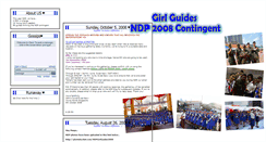 Desktop Screenshot of girlguides-ndp2008.blogspot.com