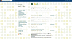 Desktop Screenshot of jeremyblack9563.blogspot.com