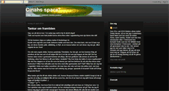 Desktop Screenshot of cinahsspace.blogspot.com