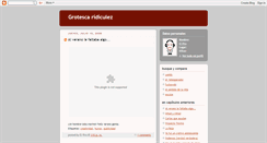 Desktop Screenshot of grotescaridiculez.blogspot.com