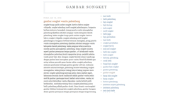 Desktop Screenshot of gambarsongket.blogspot.com