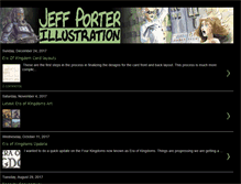 Tablet Screenshot of jeffporterart.blogspot.com