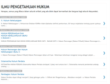 Tablet Screenshot of kumpulanilmuhukum.blogspot.com