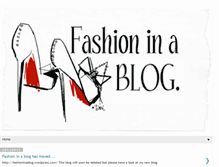 Tablet Screenshot of fashion-inablog.blogspot.com