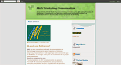 Desktop Screenshot of marketingcomunication.blogspot.com