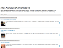 Tablet Screenshot of marketingcomunication.blogspot.com